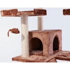 Frisco 72-in Large Base Faux Fur Cat Tree & Condo -Frisco Shop 101809 PT3. AC SS1800 V1584452388