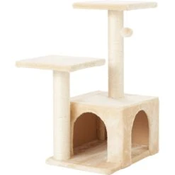 Frisco 28-in Faux Fur Cat Tree & Condo -Frisco Shop 128073 PT5. AC SS1800 V1584453205
