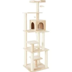 Frisco 78-in Faux Fur Cat Tree & Condo -Frisco Shop 128081 PT5. AC SS1800 V1584453152