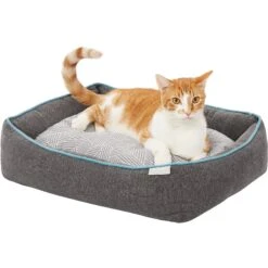Frisco Sherpa Orthopedic Bolster Cat & Dog Bed -Frisco Shop 144819 PT5. AC SS1800 V1578443393