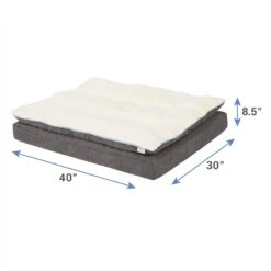 Frisco Plush Orthopedic Pillowtop Dog Bed W/Removable Cover -Frisco Shop 144858 PT2. AC SS1800 V1674228032