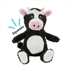 Frisco Cow Textured Plush Squeaky Dog Toy -Frisco Shop 147059 PT2. AC SS1800 V1691776574