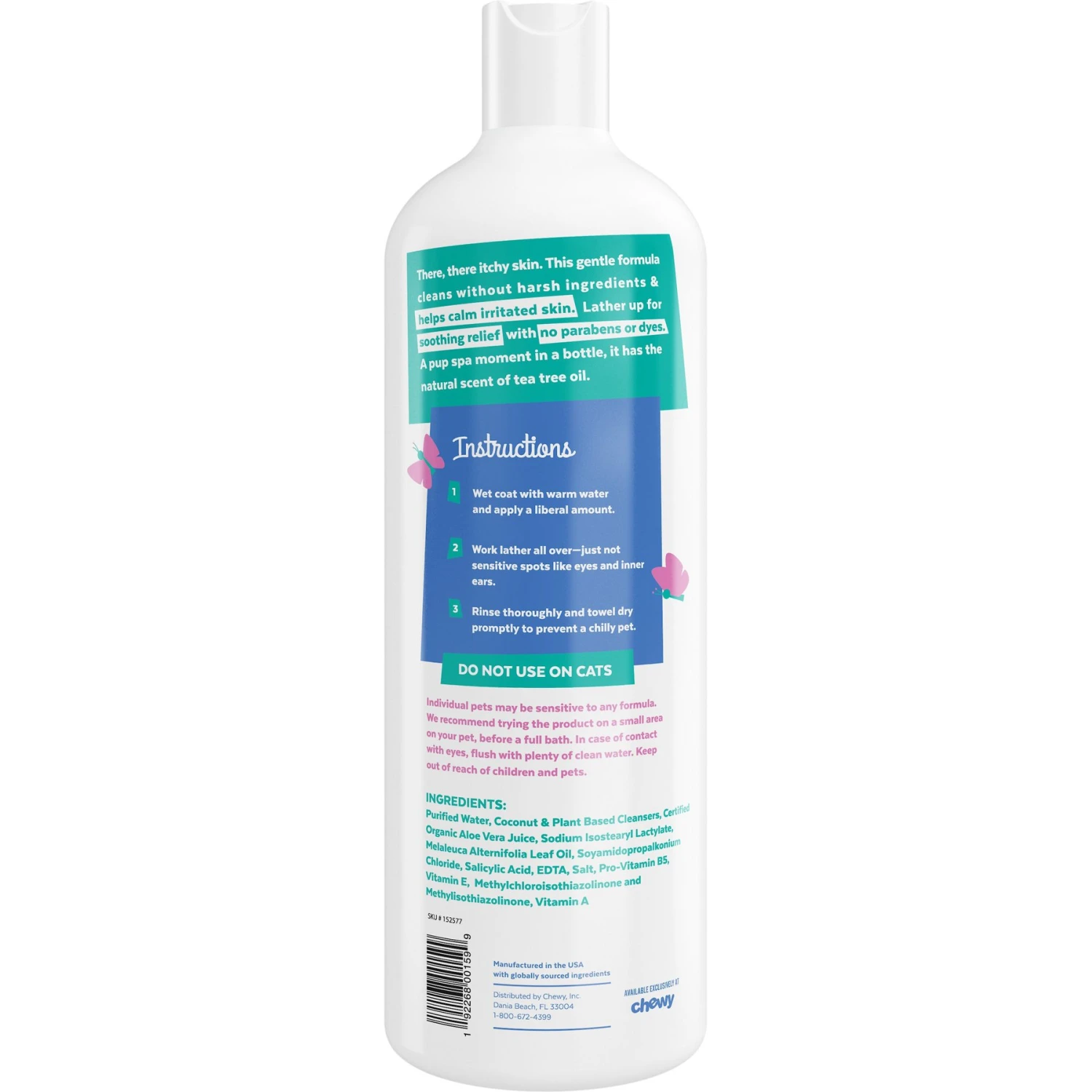Frisco Anti-Itch Dog Shampoo With Aloe, Unscented 2 Frisco Anti-Itch Dog Shampoo With Aloe, Unscented - Image 2