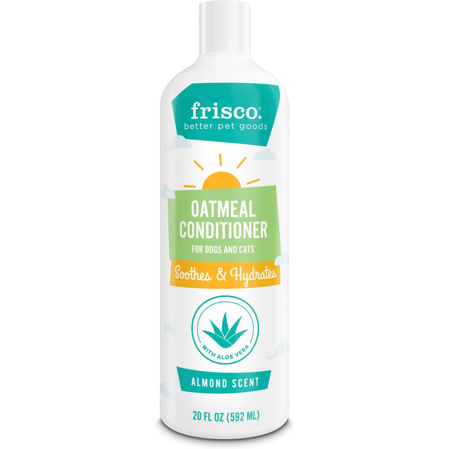 Frisco Oatmeal Conditioner With Aloe For Dogs & Cats, Almond Scent 1 Frisco Oatmeal Conditioner With Aloe For Dogs & Cats, Almond Scent
