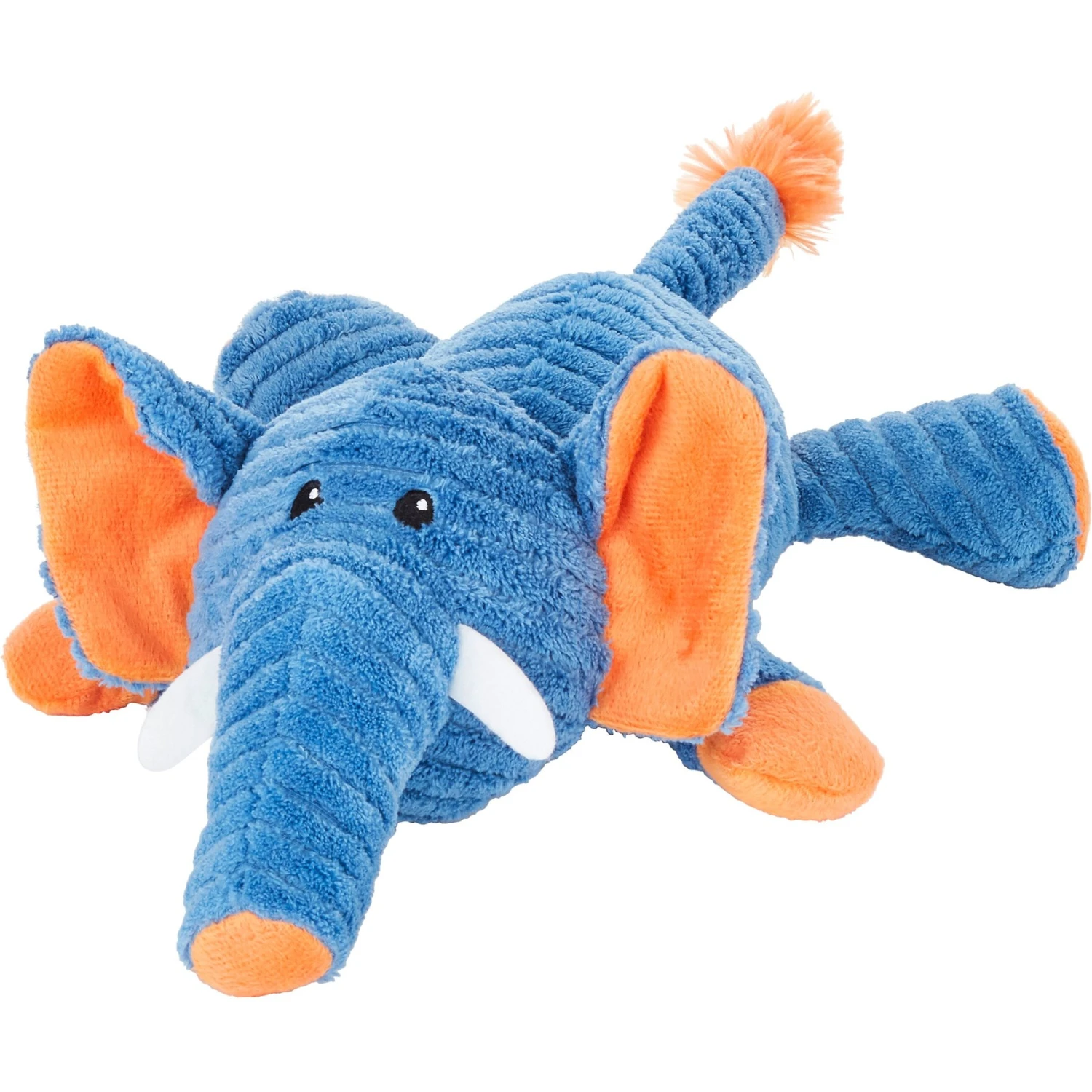 Frisco Corduroy Plush Squeaking Elephant Dog Toy 1 Frisco Corduroy Plush Squeaking Elephant Dog Toy