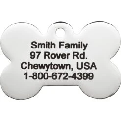 Frisco Personalized Dog ID Tag, Bone 10 Frisco Personalized Dog ID Tag, Bone -Frisco Shop 152994 PT3. AC SS1800 V1559856736