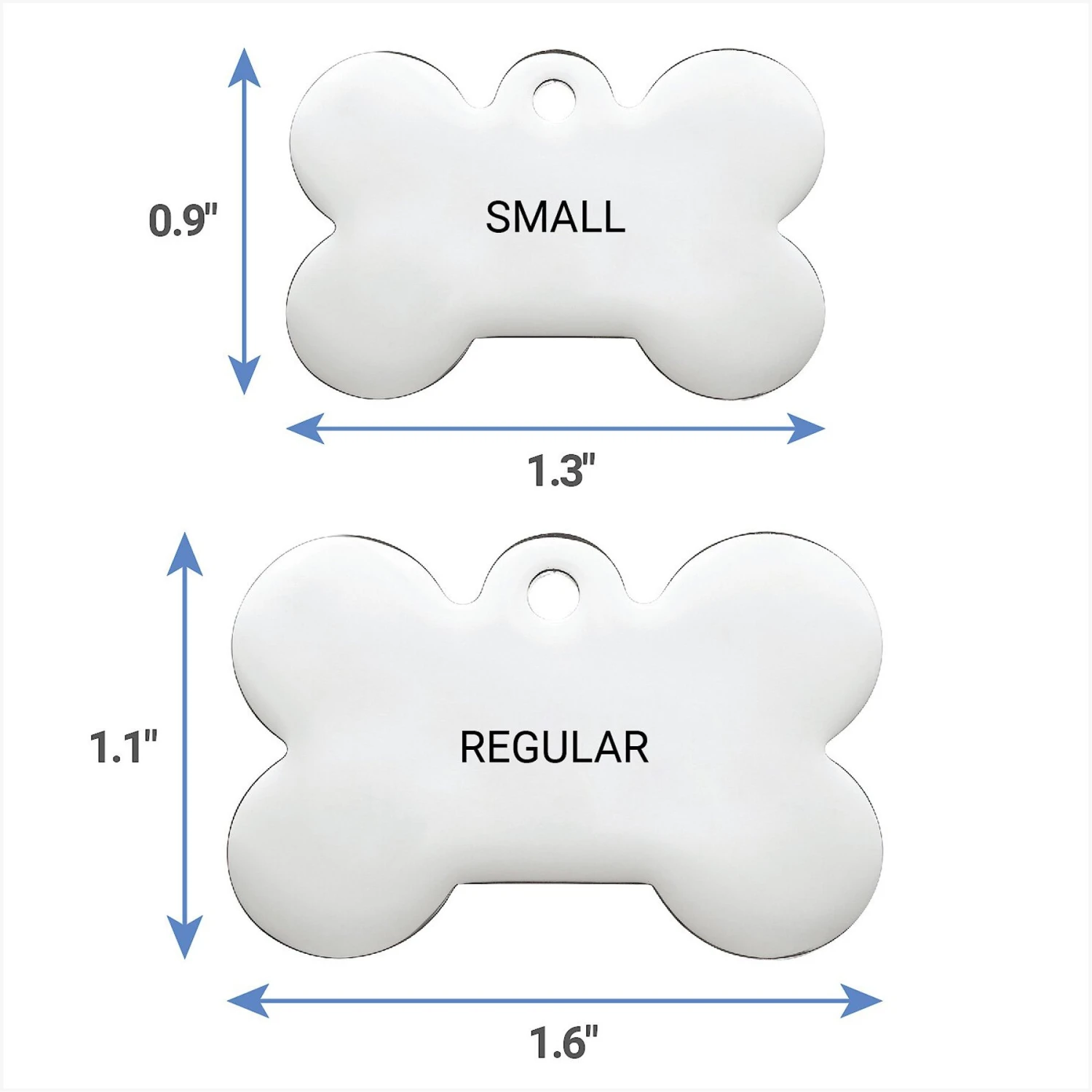 Frisco Personalized Dog ID Tag, Bone 7 Frisco Personalized Dog ID Tag, Bone - Image 7