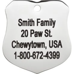 Frisco Stainless Steel Personalized Dog & Cat ID Tag, Badge -Frisco Shop 153009 PT3. AC SS1800 V1548964788