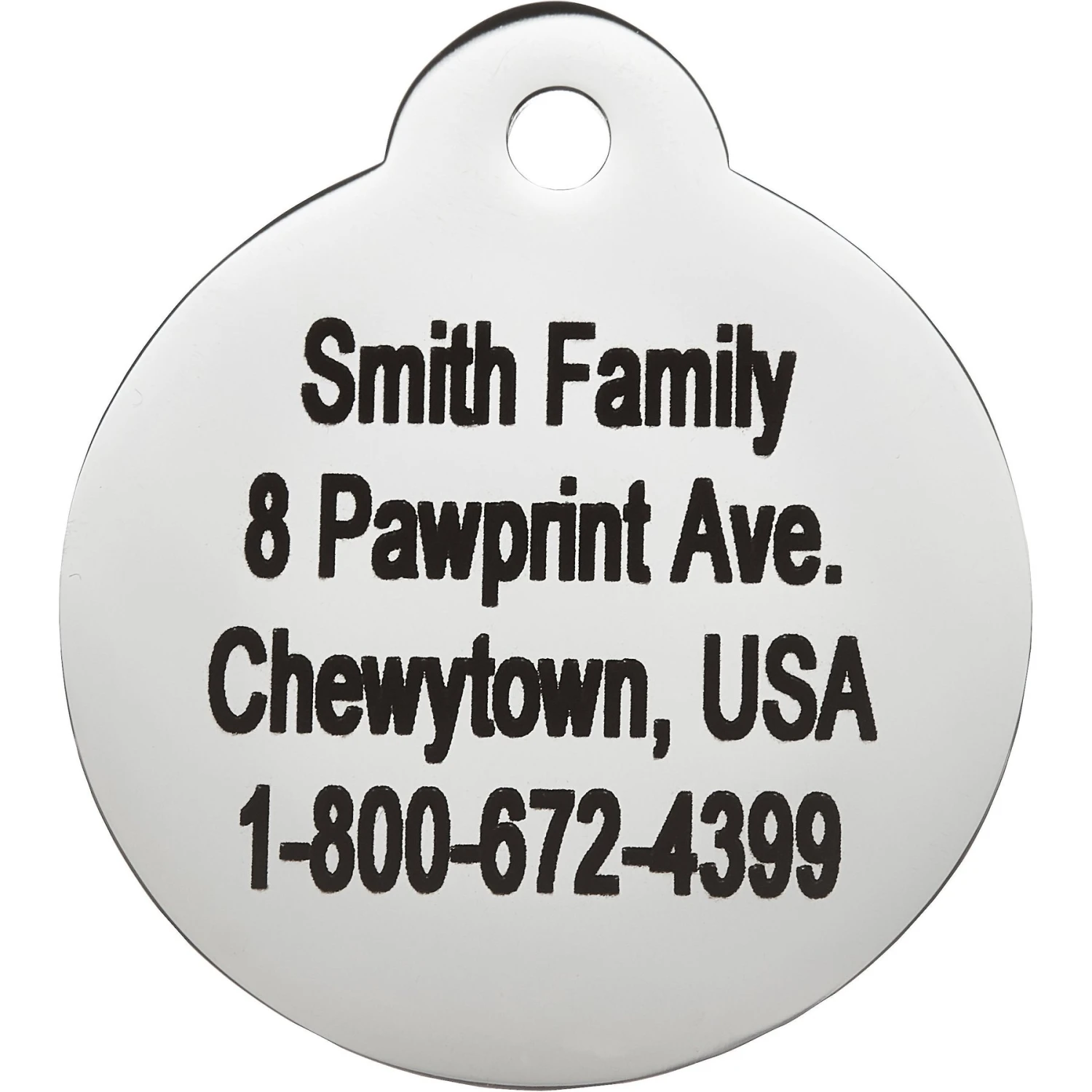 Frisco Personalized Dog & Cat Tag, Round 4 Frisco Personalized Dog & Cat Tag, Round - Image 4