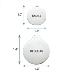 Frisco Personalized Dog & Cat Tag, Round 13 Frisco Personalized Dog & Cat Tag, Round -Frisco Shop 153015 PT6. AC SS1800 V1541090222