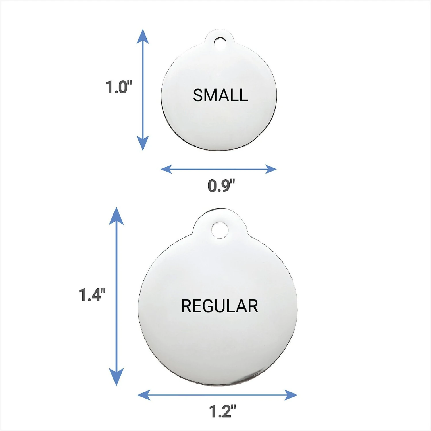 Frisco Personalized Dog & Cat Tag, Round 7 Frisco Personalized Dog & Cat Tag, Round - Image 7