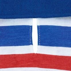 Frisco Striped Dog & Cat Polo Shirt, Red & Blue -Frisco Shop 153590 PT4. AC SS1800 V1624902163