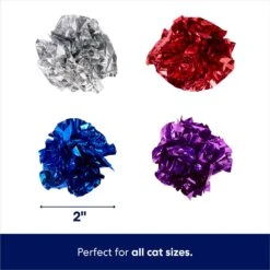 Frisco Colorful Crinkle Ball Cat Toy -Frisco Shop 166330 PT1. AC SS1800 V1686579687