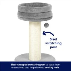 Frisco 24.8-in Heavy Duty Faux Fur Cat Tree -Frisco Shop 169397 PT2. AC SS1800 V1667229717