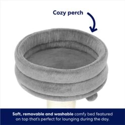 Frisco 24.8-in Heavy Duty Faux Fur Cat Tree -Frisco Shop 169397 PT3. AC SS1800 V1667229720