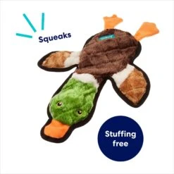 Frisco Mallard Stuffing-Free Flat Plush Squeaky Dog Toy 8 Frisco Mallard Stuffing-Free Flat Plush Squeaky Dog Toy -Frisco Shop 174731 PT2. AC SS1800 V1686579090
