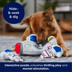 Frisco Rocket Ship Hide & Seek Puzzle Plush Squeaky Dog Toy -Frisco Shop 174753 PT4. AC SS1800 V1695670750