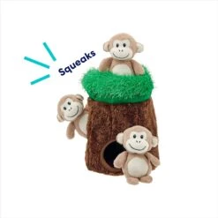 Frisco Monkeys In Tree Hide & Seek Puzzle Plush Squeaky Dog Toy 10 Frisco Monkeys In Tree Hide & Seek Puzzle Plush Squeaky Dog Toy -Frisco Shop 174759 PT3. AC SS1800 V1698345474