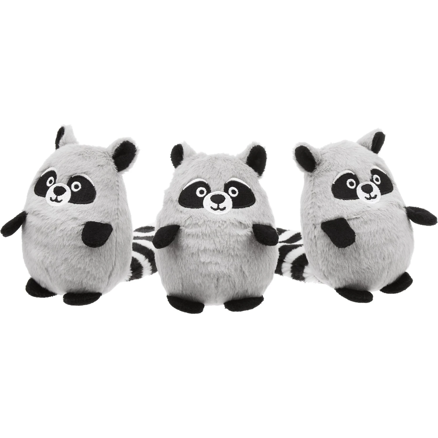 Frisco Trash Can & Raccoons Hide & Seek Puzzle Plush Squeaky Dog Toy Refills 1 Frisco Trash Can & Raccoons Hide & Seek Puzzle Plush Squeaky Dog Toy Refills