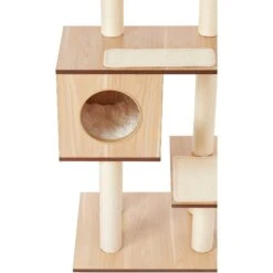 Frisco 47.5-in Modern Cat Tree & Condo -Frisco Shop 177904 PT2. AC SS1800 V1584452278
