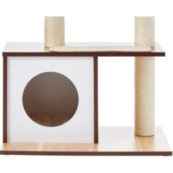 Frisco 28.5-in Modern Cat Tree & Condo -Frisco Shop 177907 PT2. AC SS1800 V1584452299
