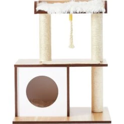 Frisco 28.5-in Modern Cat Tree & Condo -Frisco Shop 177907 PT3. AC SS1800 V1584452593