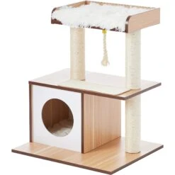 Frisco 28.5-in Modern Cat Tree & Condo -Frisco Shop 177907 PT5. AC SS1800 V1584453388