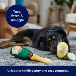 Frisco Champagne & Flute Plush Squeaky Dog Toy -Frisco Shop 183243 PT4. AC SS1800 V1695748410