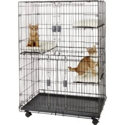 Frisco Collapsible Wire Cat Cage Playpen -Frisco Shop 185867 PT2. AC SS1800 V1575993177