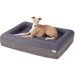Frisco Orthopedic Rectangular Bolster Cat & Dog Bed W/Removable Cover 6 Frisco Orthopedic Rectangular Bolster Cat & Dog Bed W/Removable Cover -Frisco Shop 210226 PT2. AC SS1800 V1590067655
