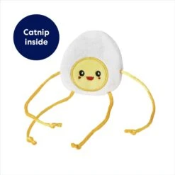 Frisco Plush Dangly Egg Buddy Cat Toy With Catnip -Frisco Shop 213844 PT2. AC SS1800 V1691783969