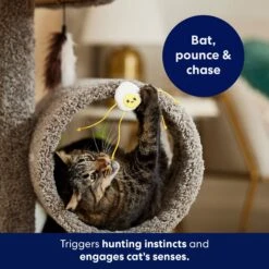 Frisco Plush Dangly Egg Buddy Cat Toy With Catnip -Frisco Shop 213844 PT5. AC SS1800 V1691784029