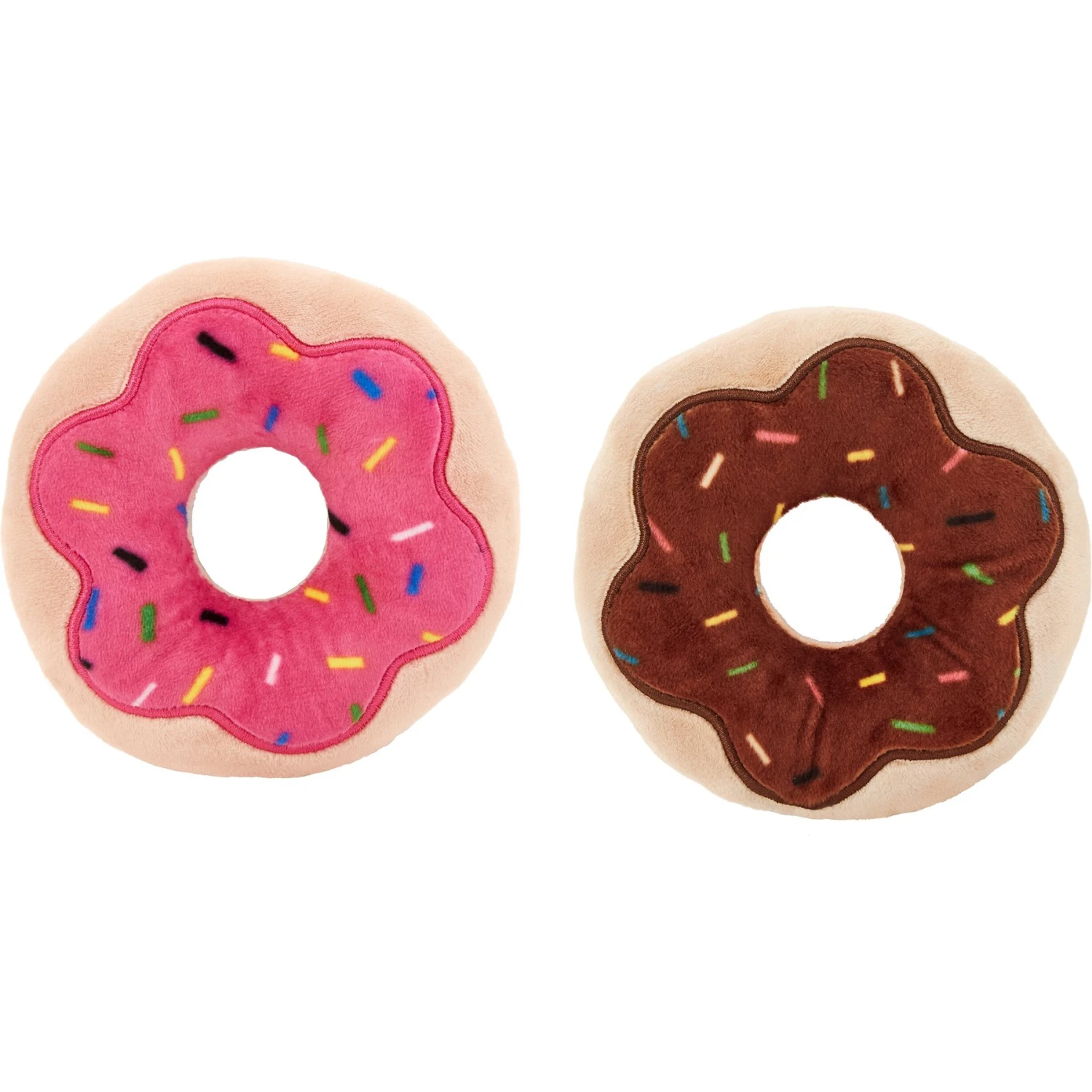 Frisco Donut Plush Cat Toy With Catnip 1 Frisco Donut Plush Cat Toy With Catnip