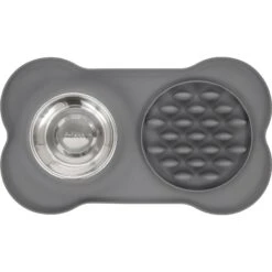 Frisco Silicone Slow Feeder Mat With Stainless Steel Bowl 10 Frisco Silicone Slow Feeder Mat With Stainless Steel Bowl -Frisco Shop 215983 PT3. AC SS1800 V1591020073