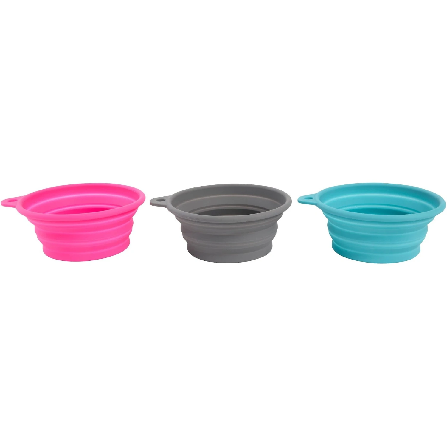 Frisco Silicone Collapsible Travel Bowl Set 1 Frisco Silicone Collapsible Travel Bowl Set