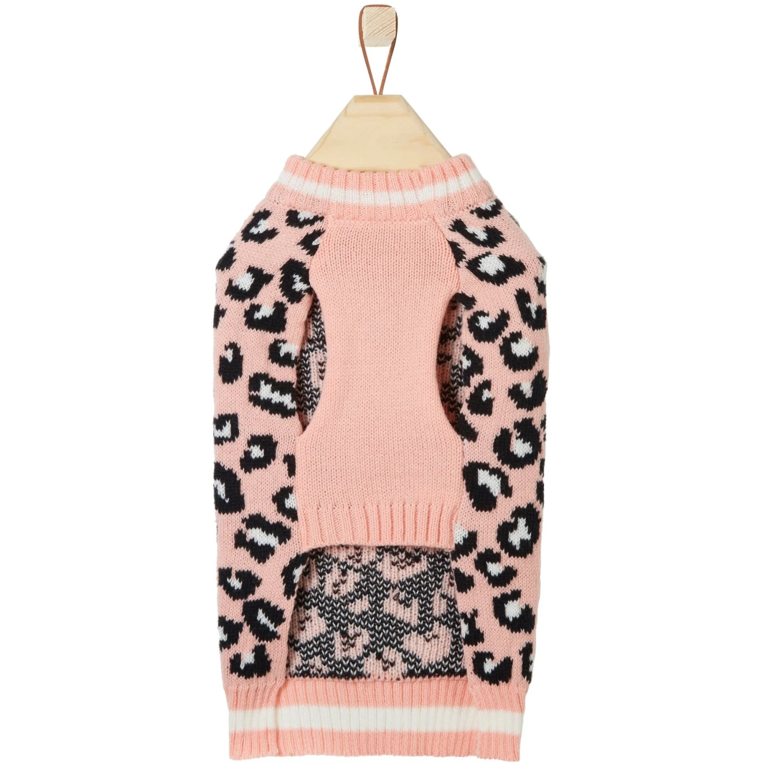 Frisco Leopard Print Dog & Cat Sweater 5 Frisco Leopard Print Dog & Cat Sweater - Image 5