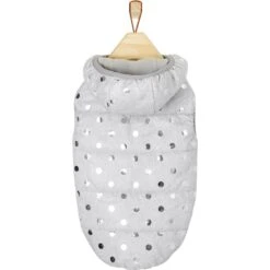 Frisco Mediumweight Silver Polka Dotted Insulated Dog & Cat Coat 10 Frisco Mediumweight Silver Polka Dotted Insulated Dog & Cat Coat -Frisco Shop 224017 PT3. AC SS1800 V1600728075