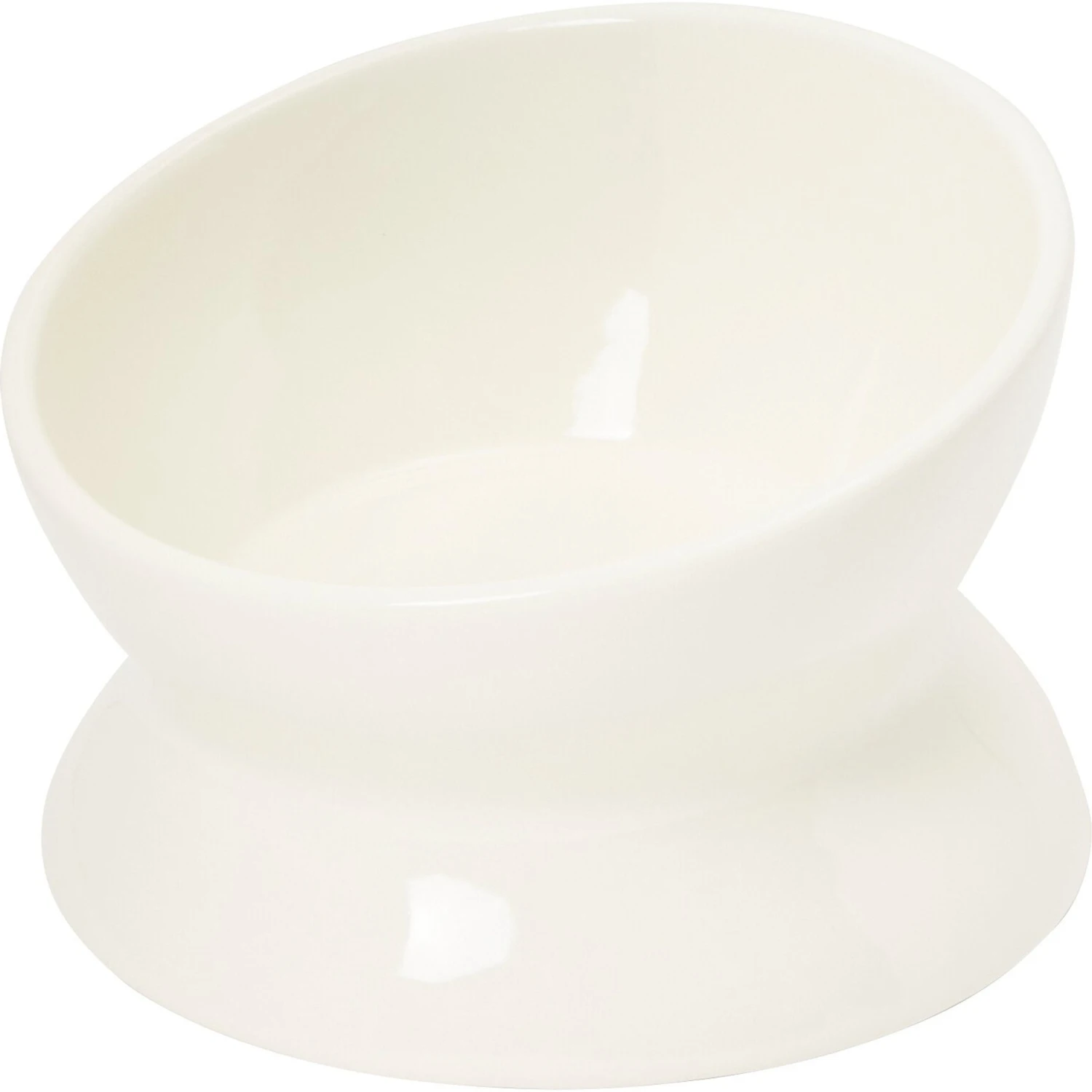 Frisco Double-Sided Ceramic Elevated Cat Bowl 1 Frisco Double-Sided Ceramic Elevated Cat Bowl