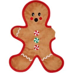 Frisco Holiday Gingerbread Man Flat Plush Squeaky Dog Toy 9 Frisco Holiday Gingerbread Man Flat Plush Squeaky Dog Toy -Frisco Shop 233241 PT3. AC SS1800 V1600872370