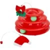 Frisco Holiday Santa Hat & Mistletoe Cat Tracks Cat Toy