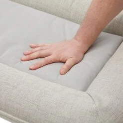 Frisco Orthopedic Personalized Bolster Dog Bed W/Removable Cover, Light Gray -Frisco Shop 234952 PT6. AC SS1800 V1604532413