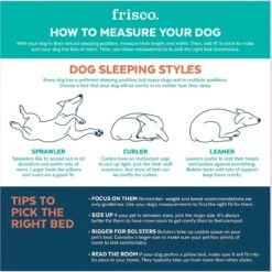 Frisco Bolster Cat & Dog Bed -Frisco Shop 235034 PT3. AC SS1800 V1633989423