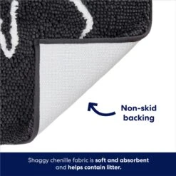 Frisco Microfiber Chenille Fish Bone Litter Mat -Frisco Shop 236242 PT2. AC SS1800 V1676556263