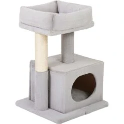 Frisco 24.8-in Faux Fur Cat Tree & Condo -Frisco Shop 236544 PT2. AC SS1800 V1637694132