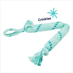 Frisco Double Fun Rope Crinkle Fetch Dog Toy -Frisco Shop 242137 PT2. AC SS1800 V1695748414