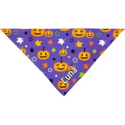 Frisco Halloween Pumpkins Personalized Dog & Cat Bandana -Frisco Shop 242815 PT3. AC SS1800 V1618511830