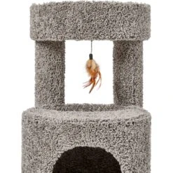 Frisco 36-in Real Carpet Wooden Cat Tree -Frisco Shop 244521 PT4. AC SS1800 V1603204593