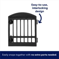 Frisco 4-Panel Dog Exercise Playpen With Door, 24-in -Frisco Shop 244546 PT5. AC SS1800 V1603412508