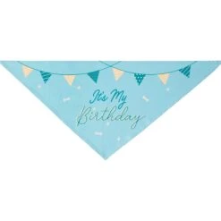 Frisco It's My Birthday Dog & Cat Bandana, Blue -Frisco Shop 248697 PT3. AC SS1800 V1633068119