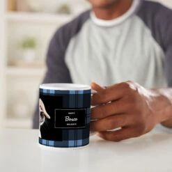 Frisco Plaid Personalized Coffee Mug -Frisco Shop 249335 PT3. AC SS1800 V1608353250